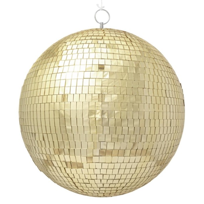 SFERA SPECCHIO PARADISE ORO D.35