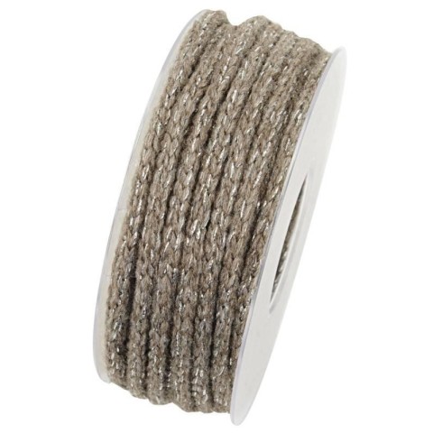 CORDONCINO LANA LAMINATO 6MMX20MT. 2