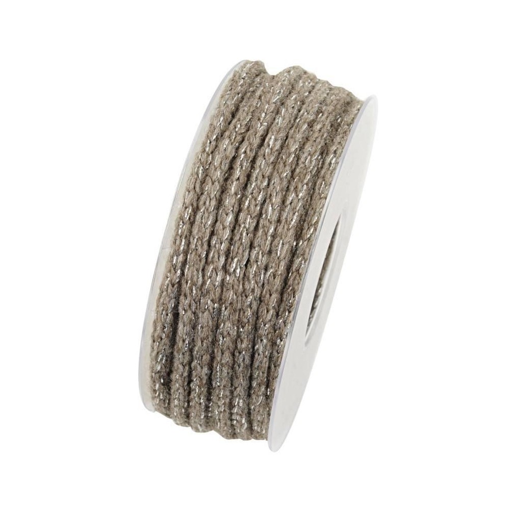 CORDONCINO LANA LAMINATO 6MMX20MT.