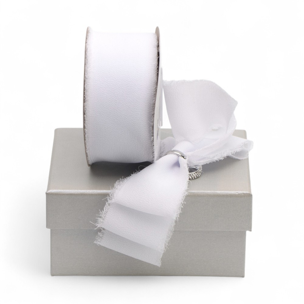 NASTRO SFRANGIATO 40MMX15MT BIANCO